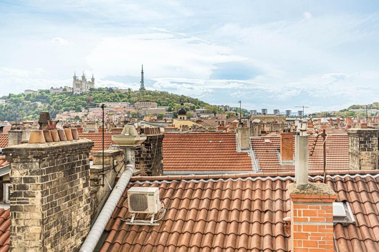 The Pizay Duplex Cozy 2 People - Metro Hotel De Ville Lyon Luaran gambar
