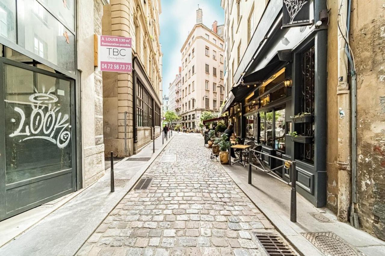 The Pizay Duplex Cozy 2 People - Metro Hotel De Ville Lyon Luaran gambar