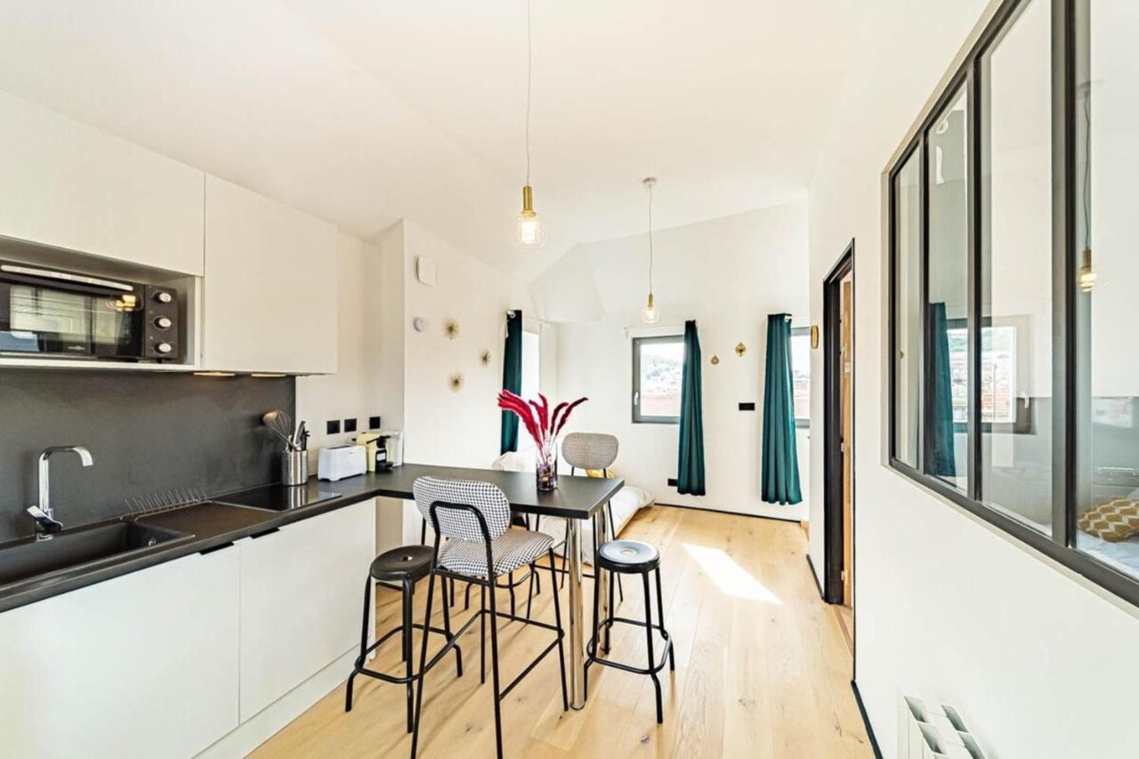 The Pizay Duplex Cozy 2 People - Metro Hotel De Ville Lyon Luaran gambar
