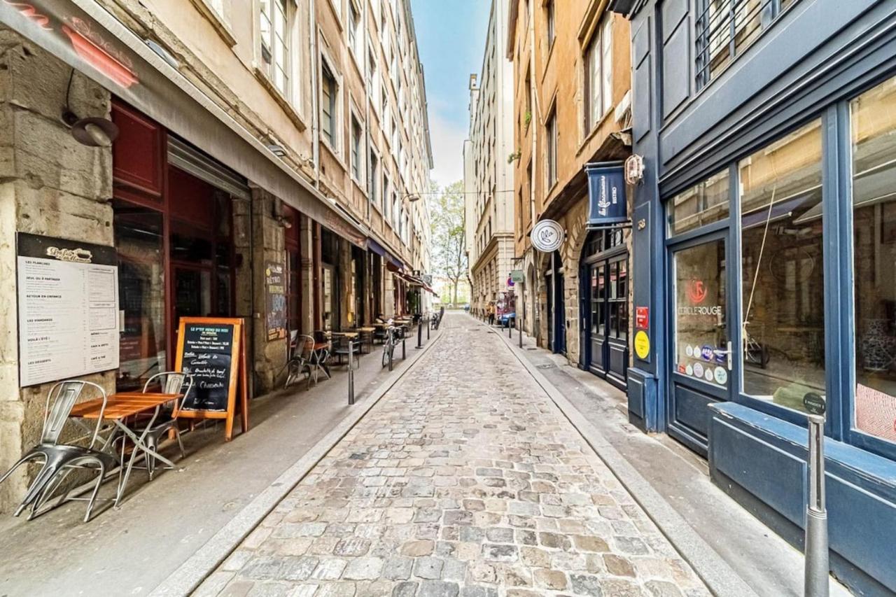 The Pizay Duplex Cozy 2 People - Metro Hotel De Ville Lyon Luaran gambar